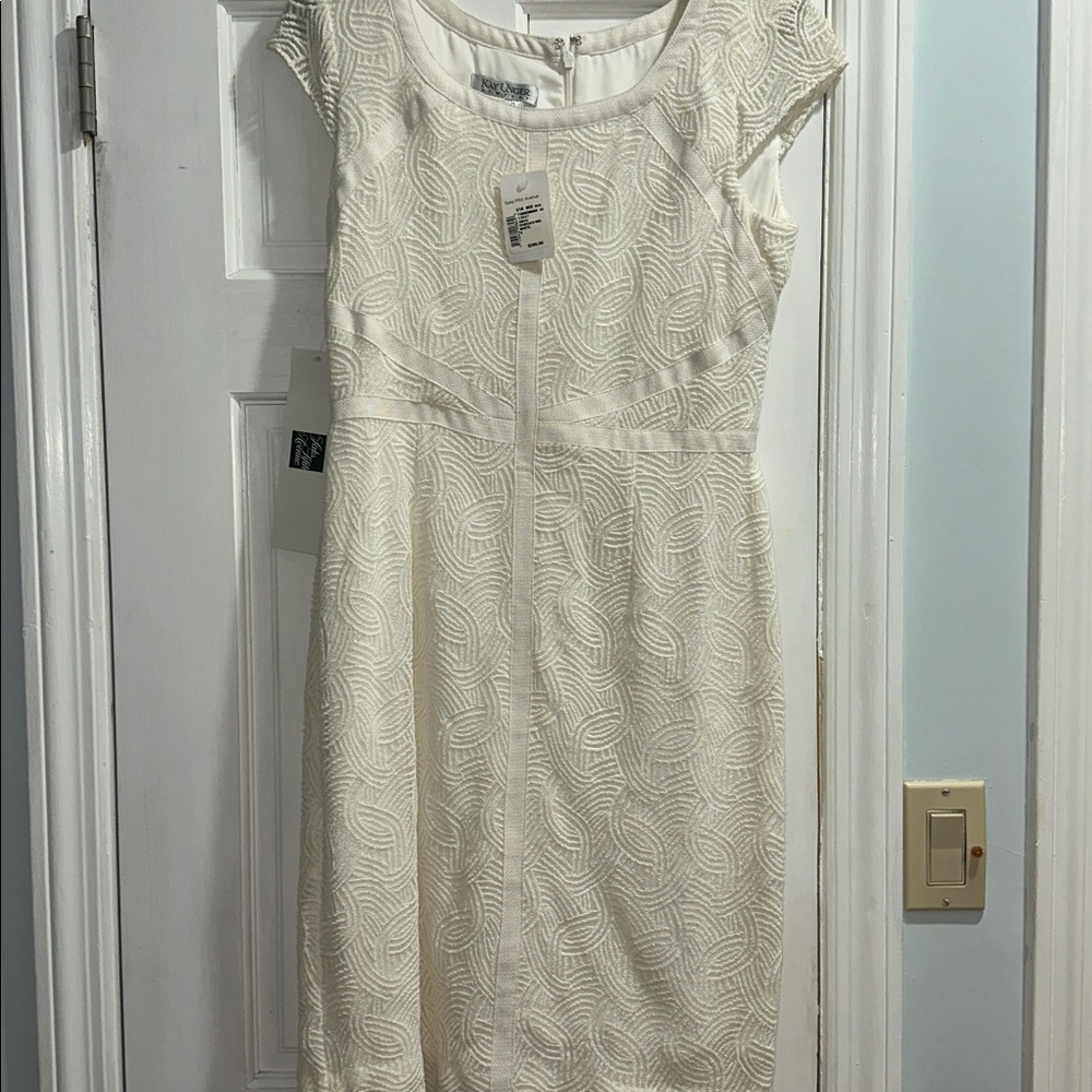 Kay Unger New York White Dress